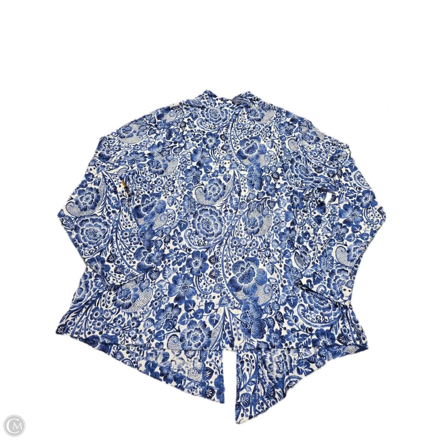 Cardigan By Chicos In Blue, Size: Xl