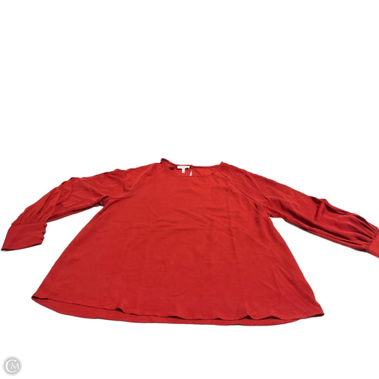 Blouse 3/4 Sleeve By Maurices In Red, Size: Xl