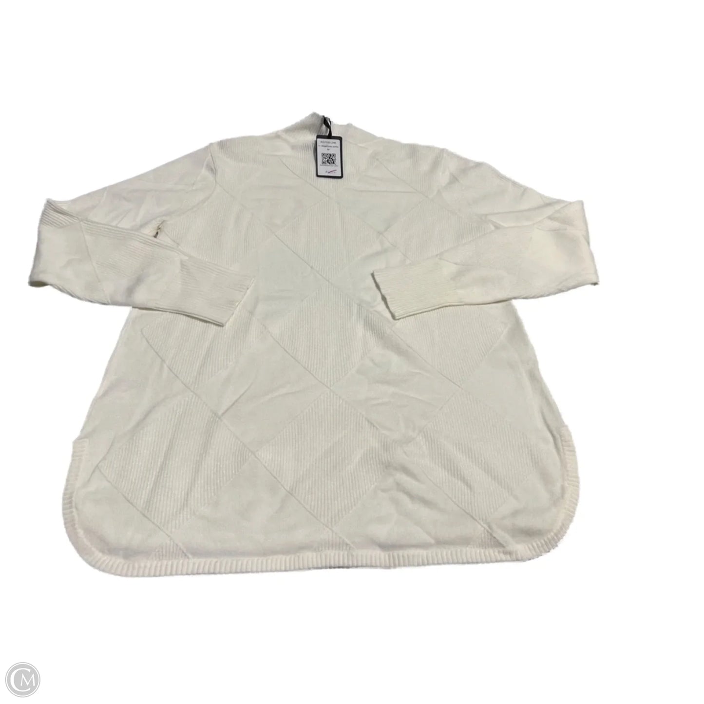 Sweater By Lysse In White, Size: M