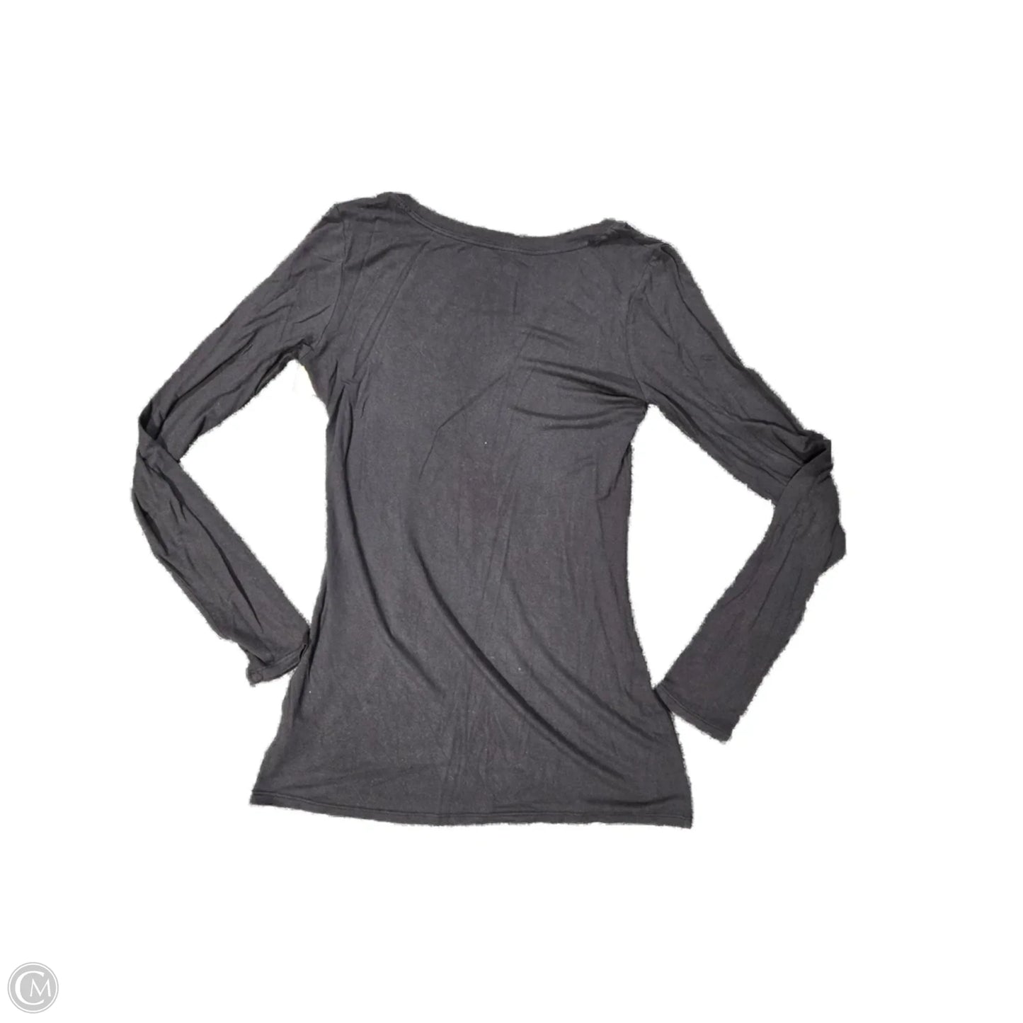 Top Long Sleeve Basic By Maurices In Black, Size: S