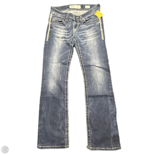 Jeans Straight By Bke In Blue Denim, Size: 0