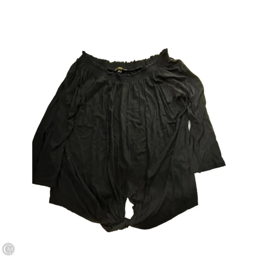 Top Long Sleeve By Cupio In Black, Size: S
