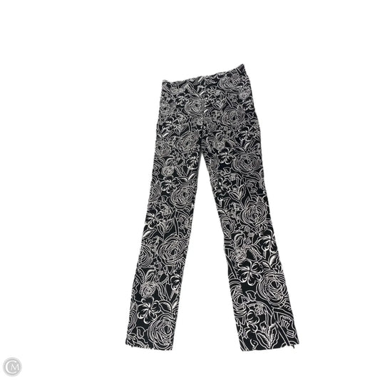 Pants Chinos & Khakis By Joseph Ribkoff In Black & White, Size: 2