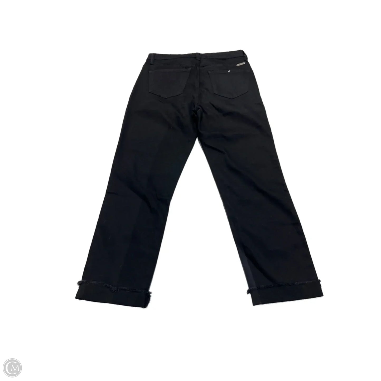 Jeans Cropped By Kancan In Black Denim, Size: 2