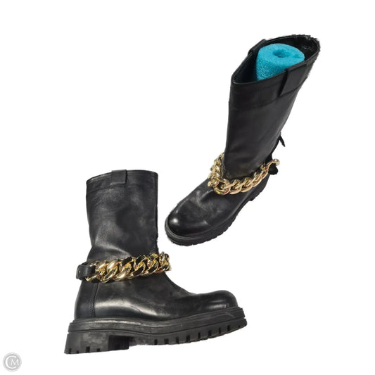 Boots Combat By Steve Madden In Black, Size: 9