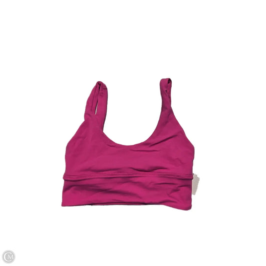 Athletic Bra By Lululemon In Pink, Size: S