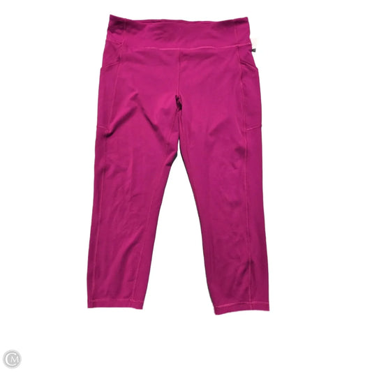 Athletic Leggings By Lululemon In Pink, Size: 14