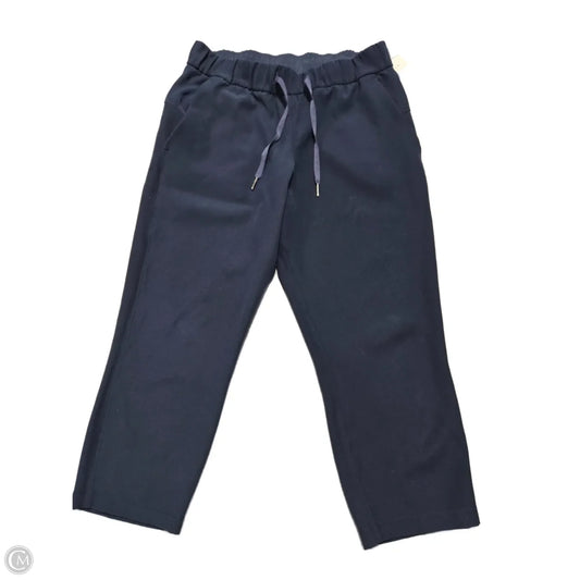 Athletic Pants By Lululemon In Navy, Size: 8