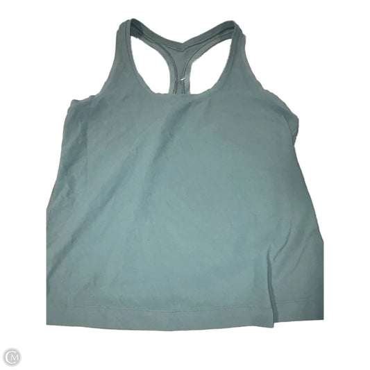 Athletic Tank Top By Lululemon In Blue, Size: Xl