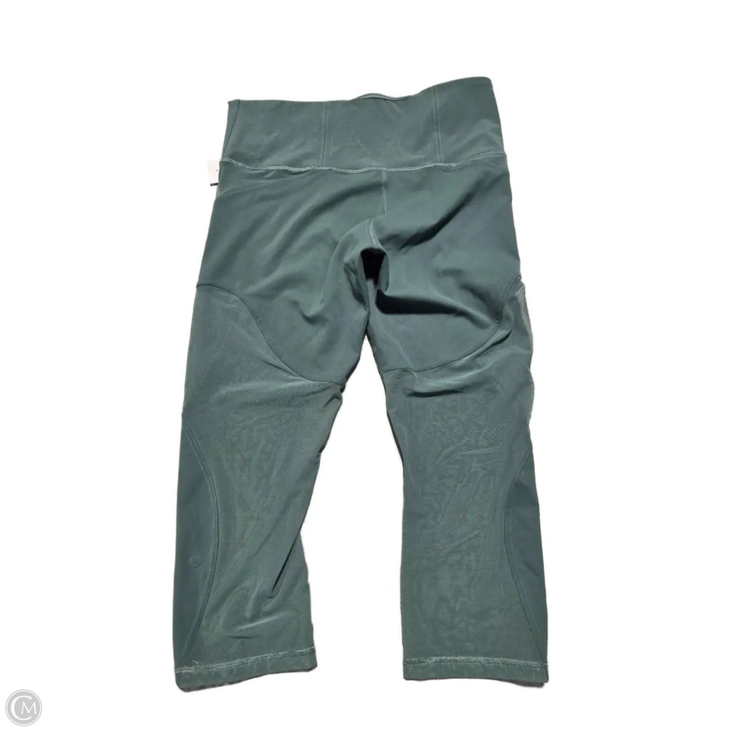 Athletic Leggings Capris By Lululemon In Green, Size: 12
