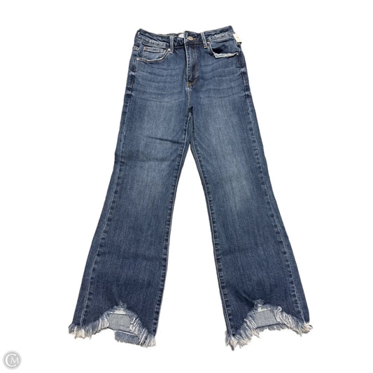 Jeans Straight By Risen In Blue Denim, Size: 8
