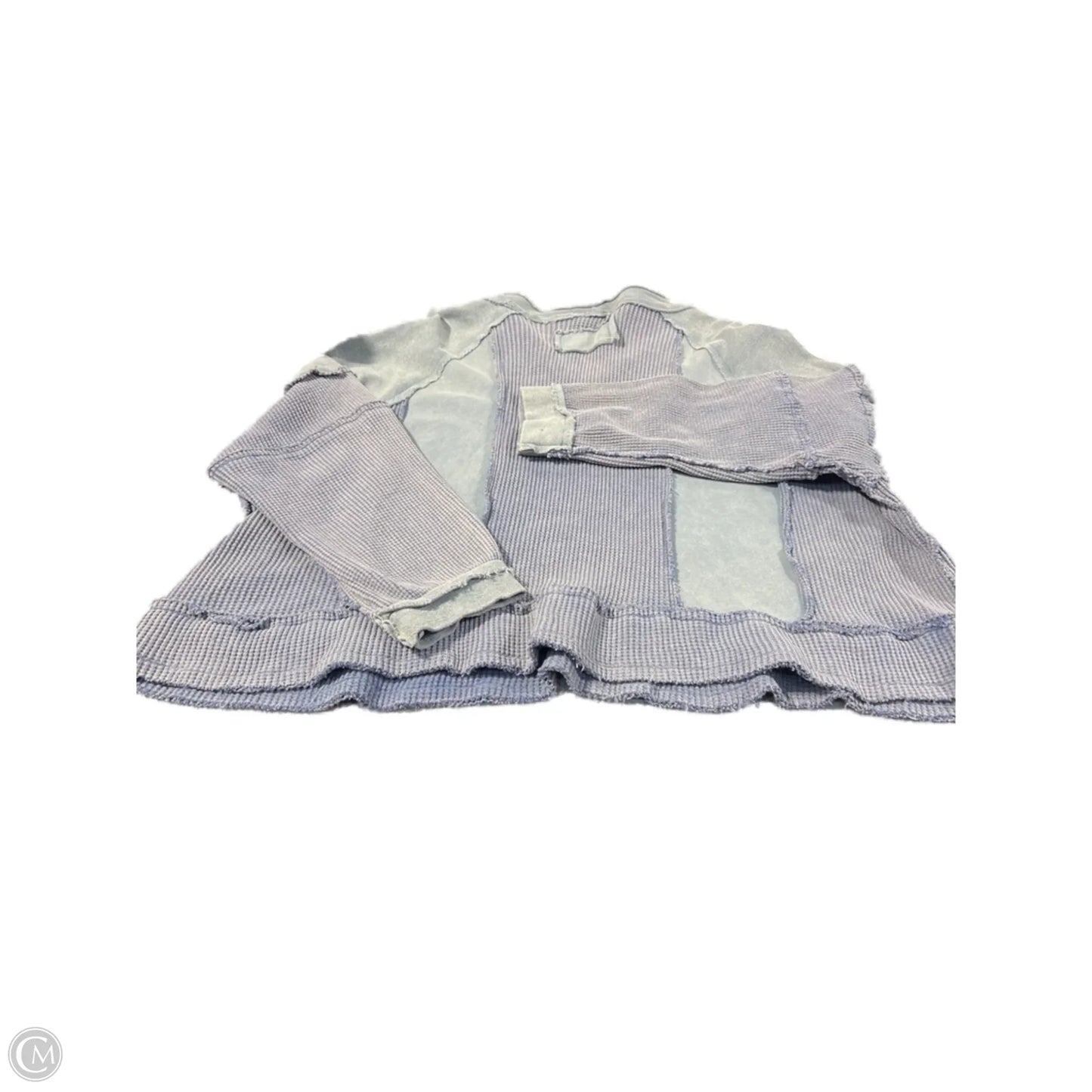 Top Long Sleeve By Pol In Blue, Size: M