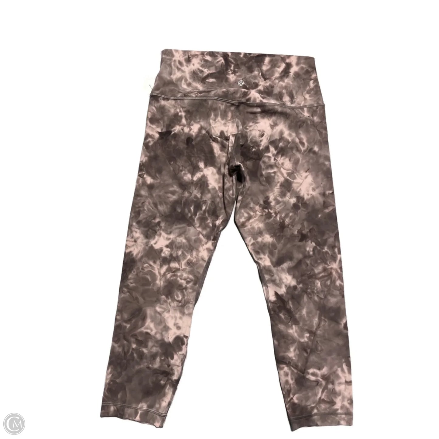 Athletic Leggings By Lululemon In Grey, Size: 10