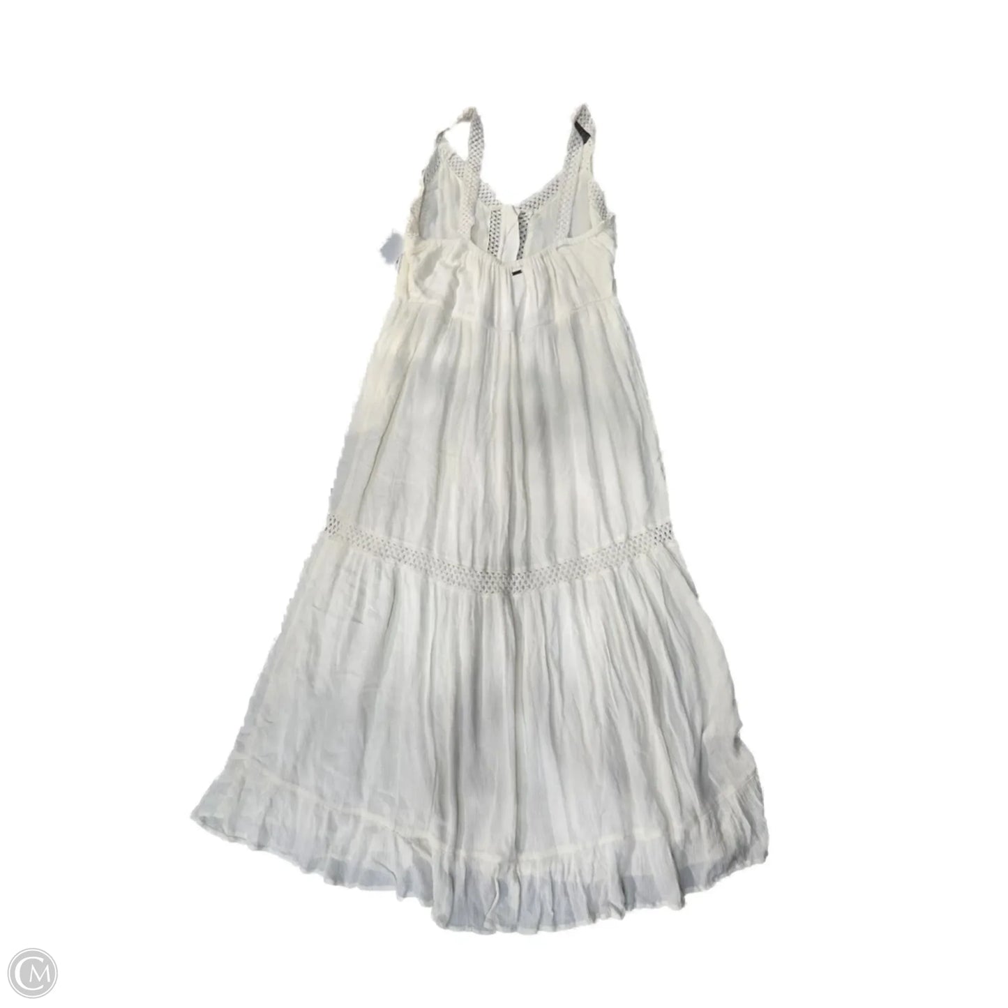 Dress Casual Maxi By Oneill In Cream, Size: M