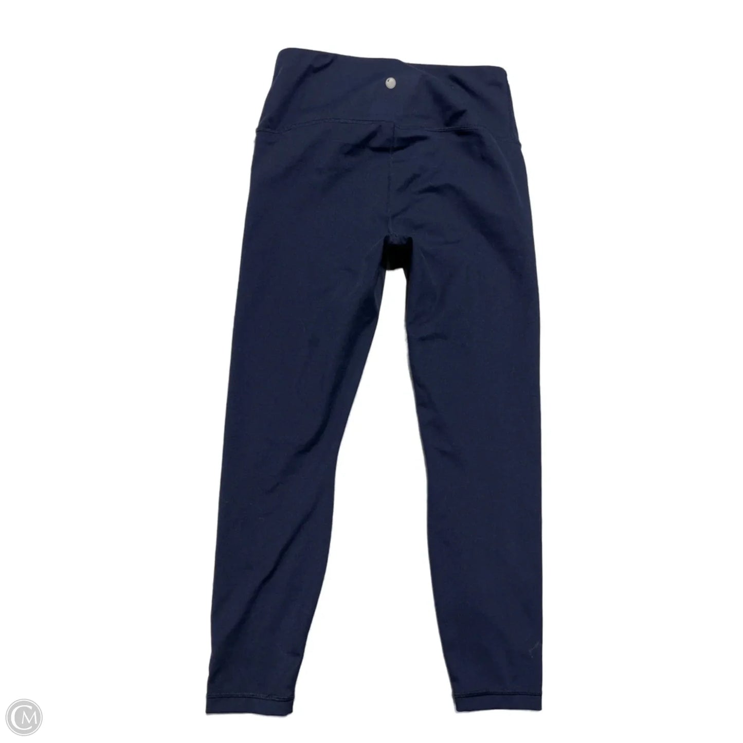 Athletic Leggings By Yogalicious In Navy, Size: M