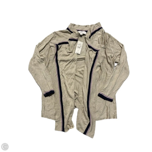 Cardigan By Loft In Tan, Size: Sp