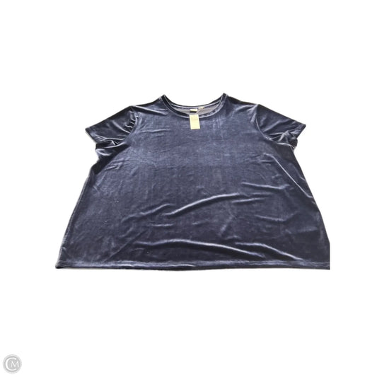 Top Short Sleeve By Gap In Navy, Size: Xxl