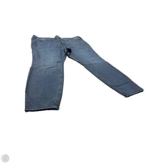Jeans Skinny By Old Navy In Blue Denim, Size: 22