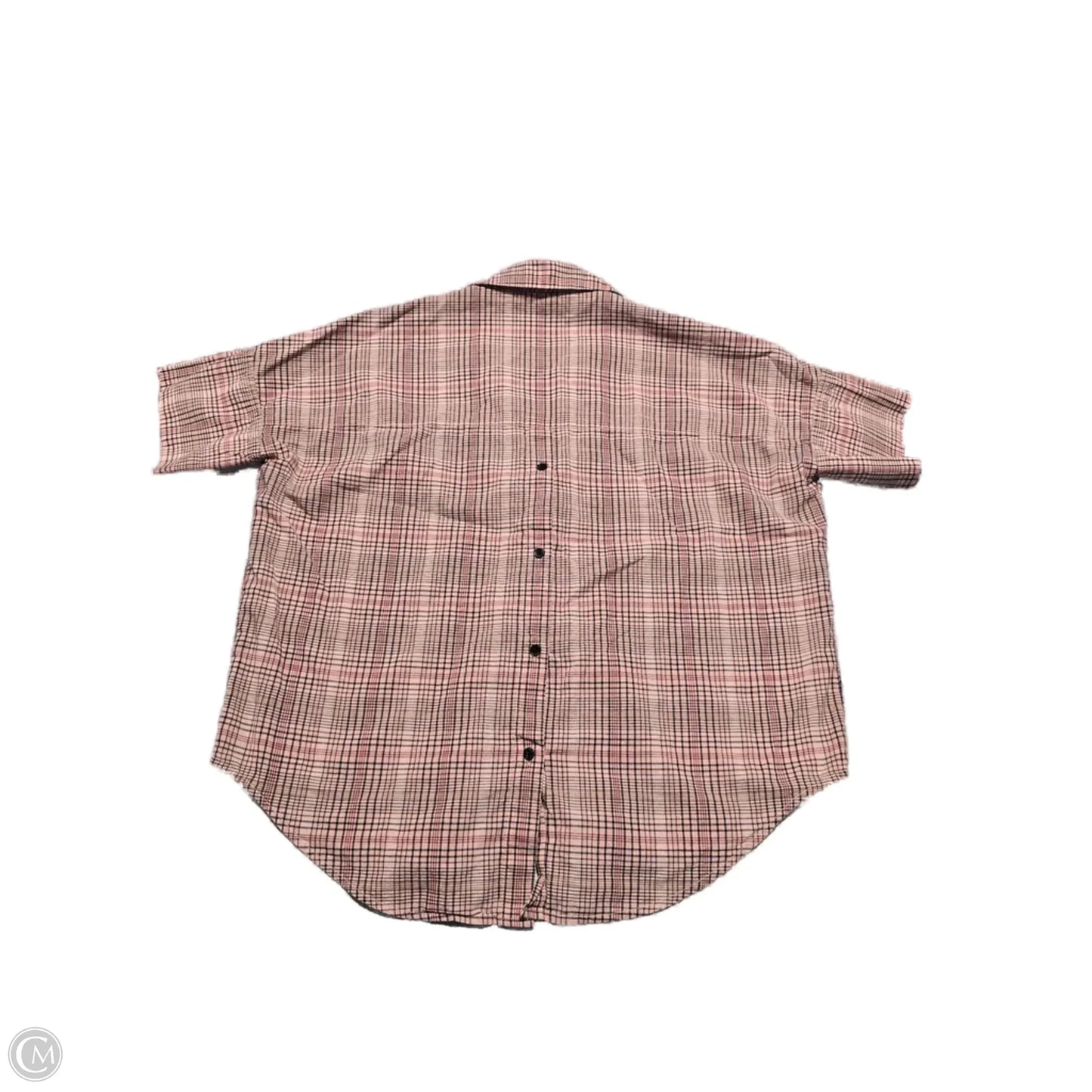 Top Short Sleeve By Madewell In Pink, Size: Xs