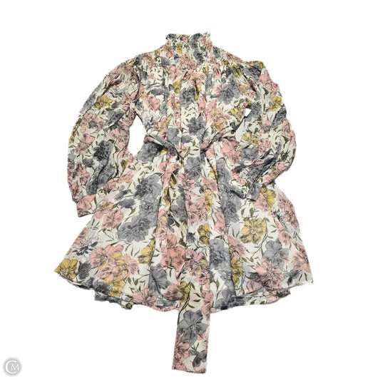Dress Casual Short By Fate In Floral Print, Size: S
