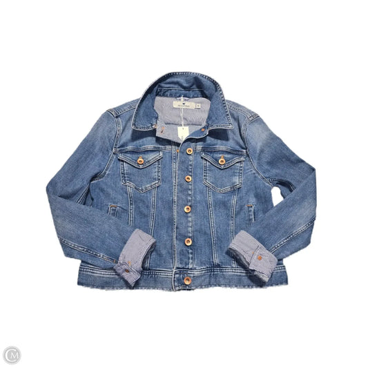 Jacket Denim By Vineyard Vines In Blue Denim, Size: M