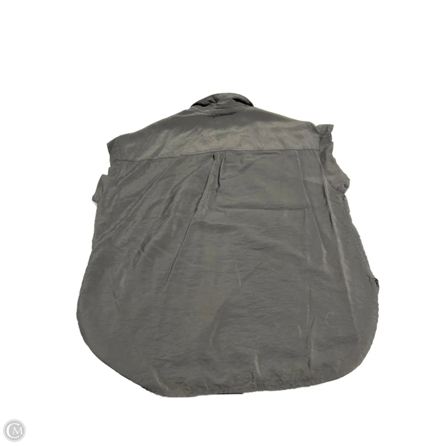 Top Short Sleeve By Gap In Black, Size: L