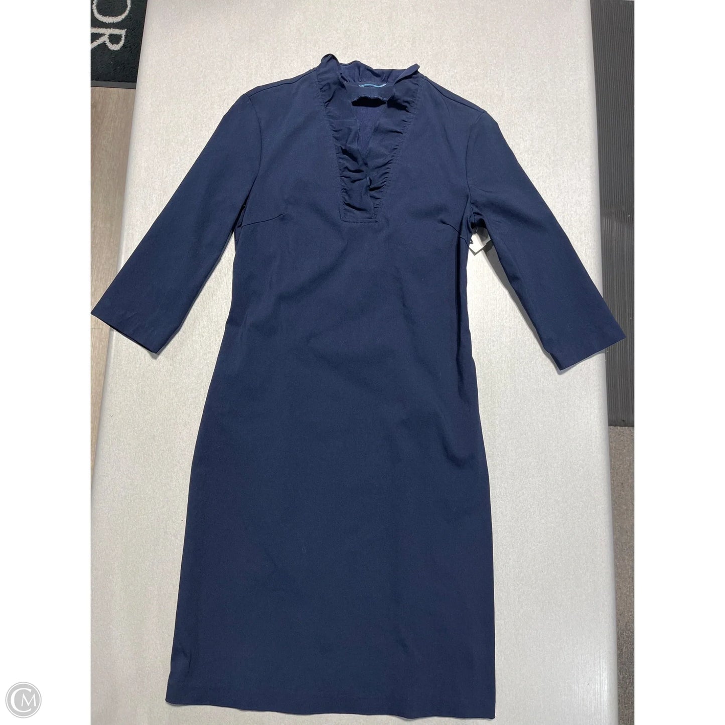 Dress Casual Midi By J Mclaughlin In Navy, Size: Xs