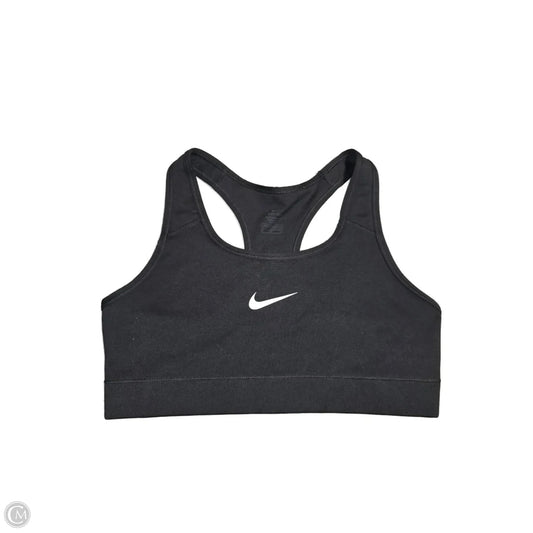 Athletic Bra By Nike In Black, Size: M