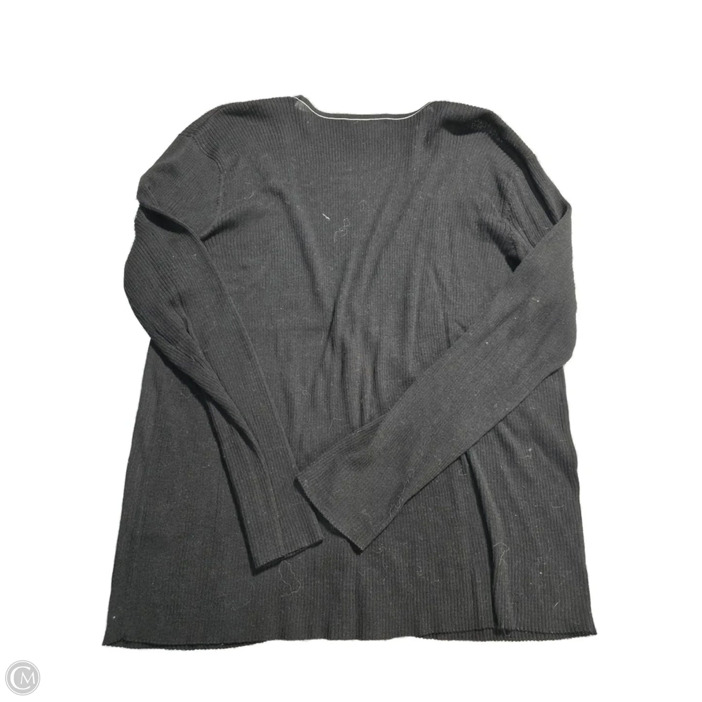 Cardigan By Lauren By Ralph Lauren In Black, Size: 3x