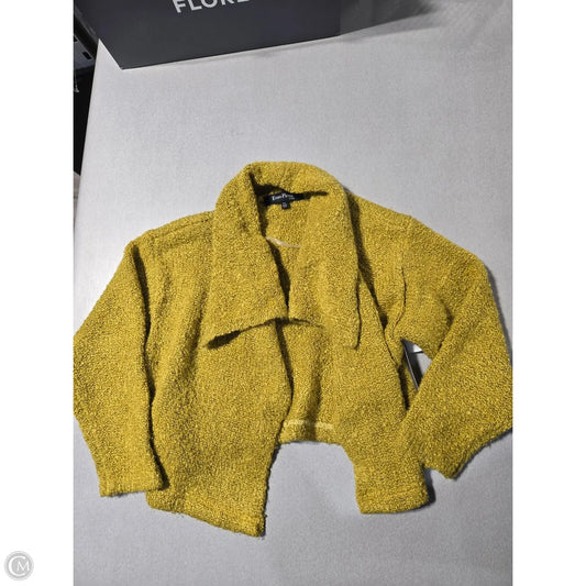 Cardigan By Evan-picone In Yellow, Size: Sp