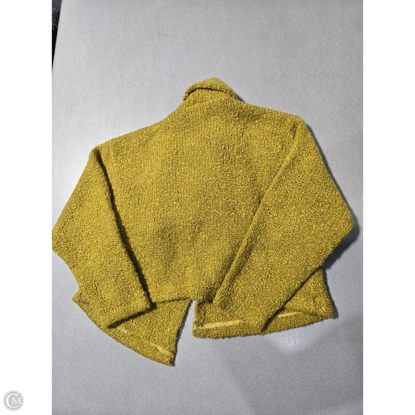 Cardigan By Evan-picone In Yellow, Size: Sp