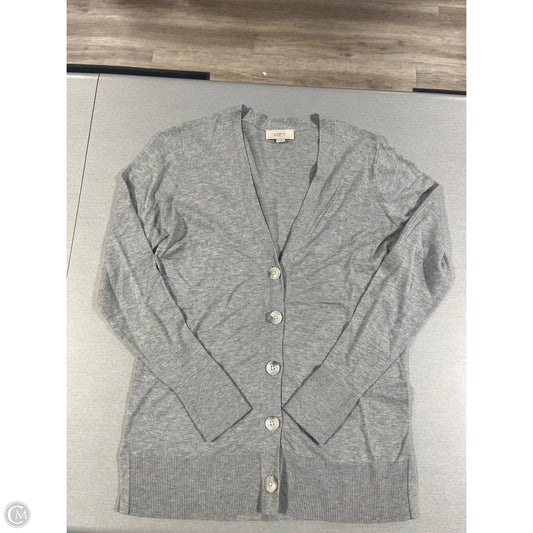 Cardigan By Loft In Grey, Size: Xs