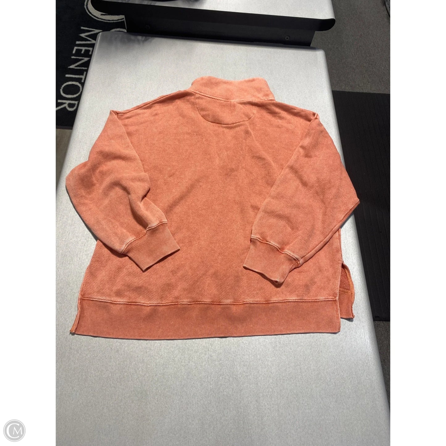 Top Long Sleeve By American Eagle In Orange, Size: M