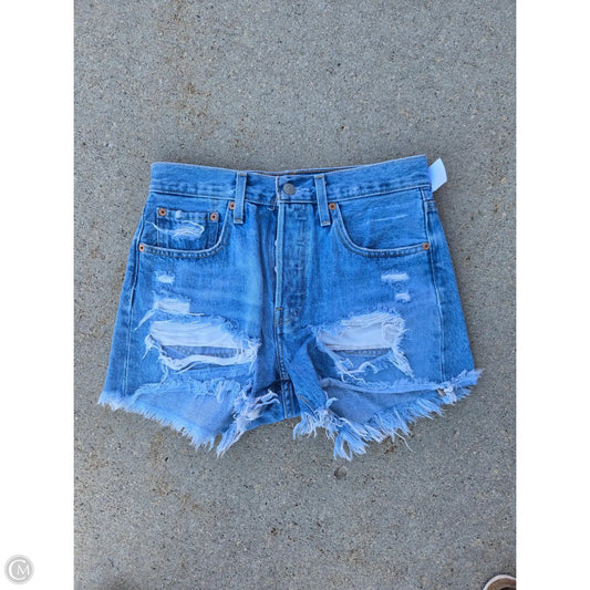 Shorts By Levis In Blue Denim, Size: 4