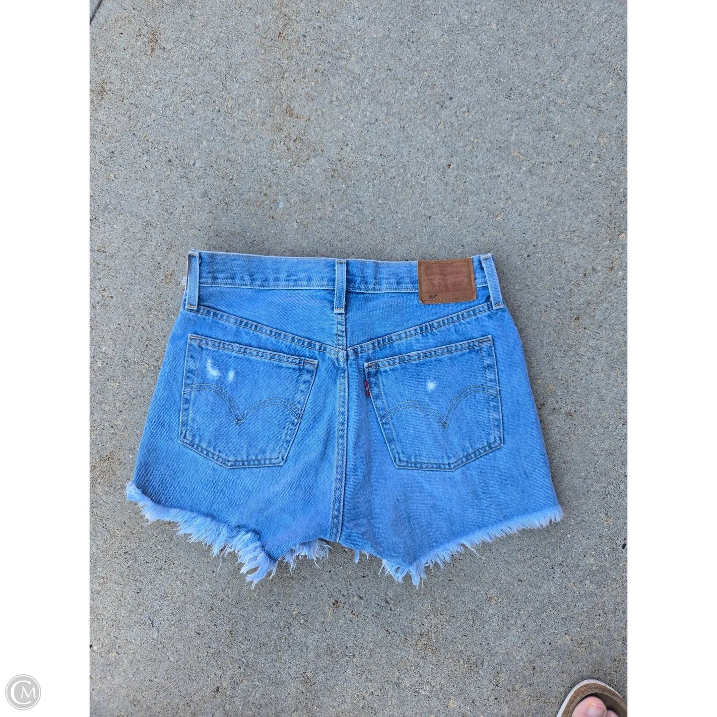 Shorts By Levis In Blue Denim, Size: 4