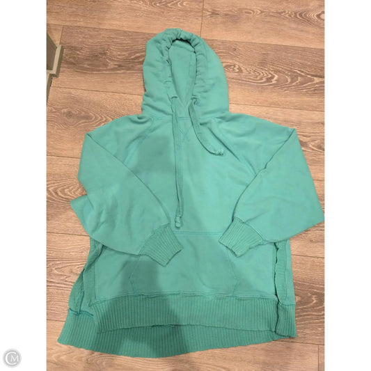 Sweatshirt Hoodie By American Eagle In Green, Size: Xl
