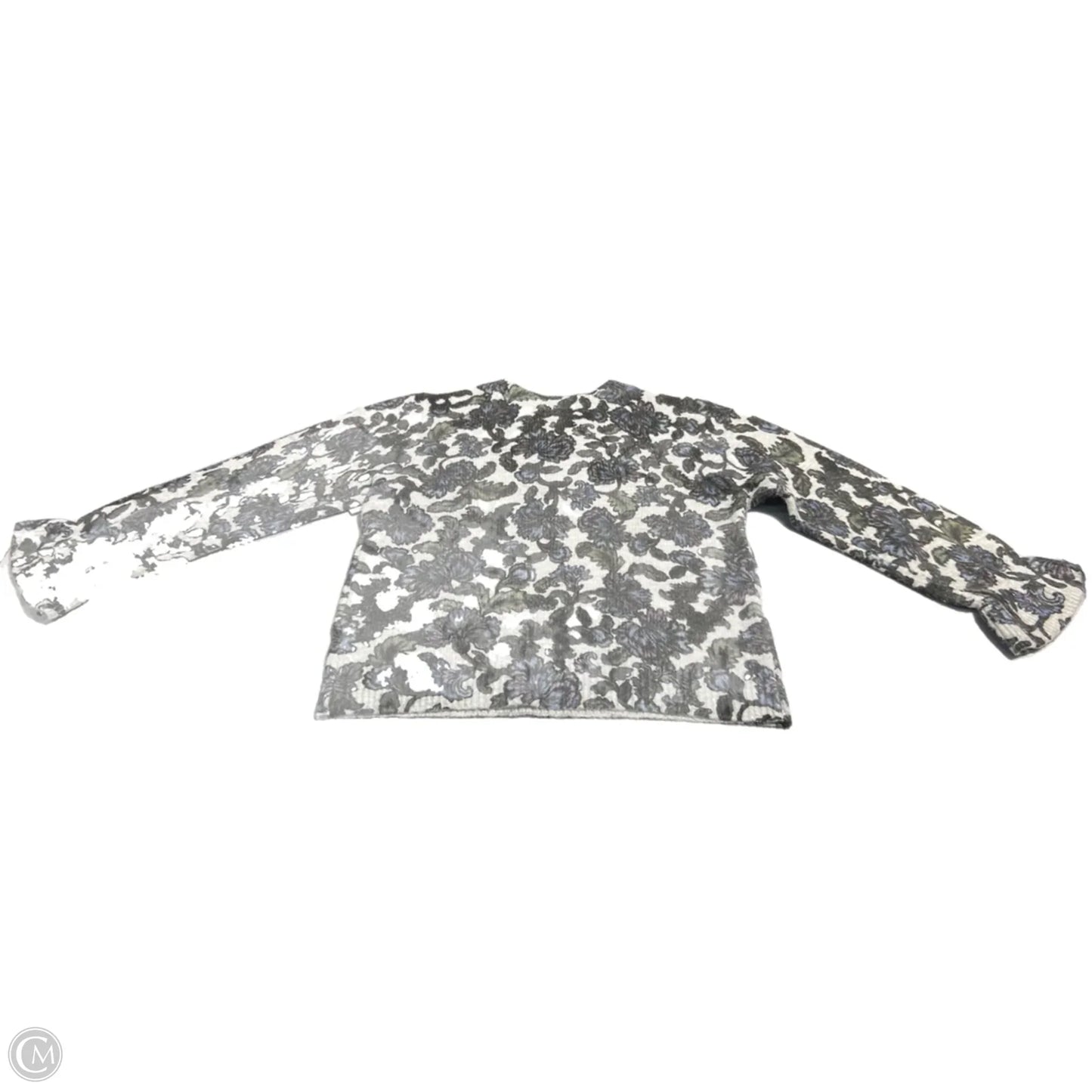 Sweater By Democracy In Floral Print, Size: M