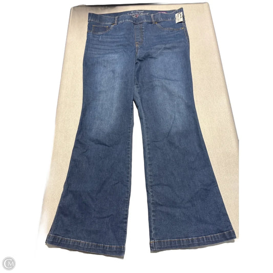 Jeans Boot Cut By Gloria Vanderbilt In Blue Denim, Size: 18