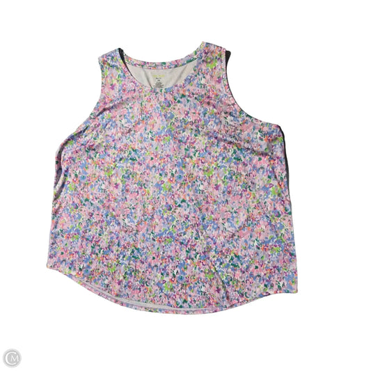 Athletic Tank Top By Tek Gear In Multi-colored, Size: 3x