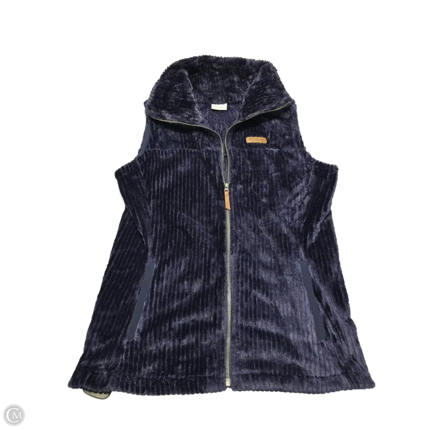 Vest Fleece By Columbia In Blue, Size: L
