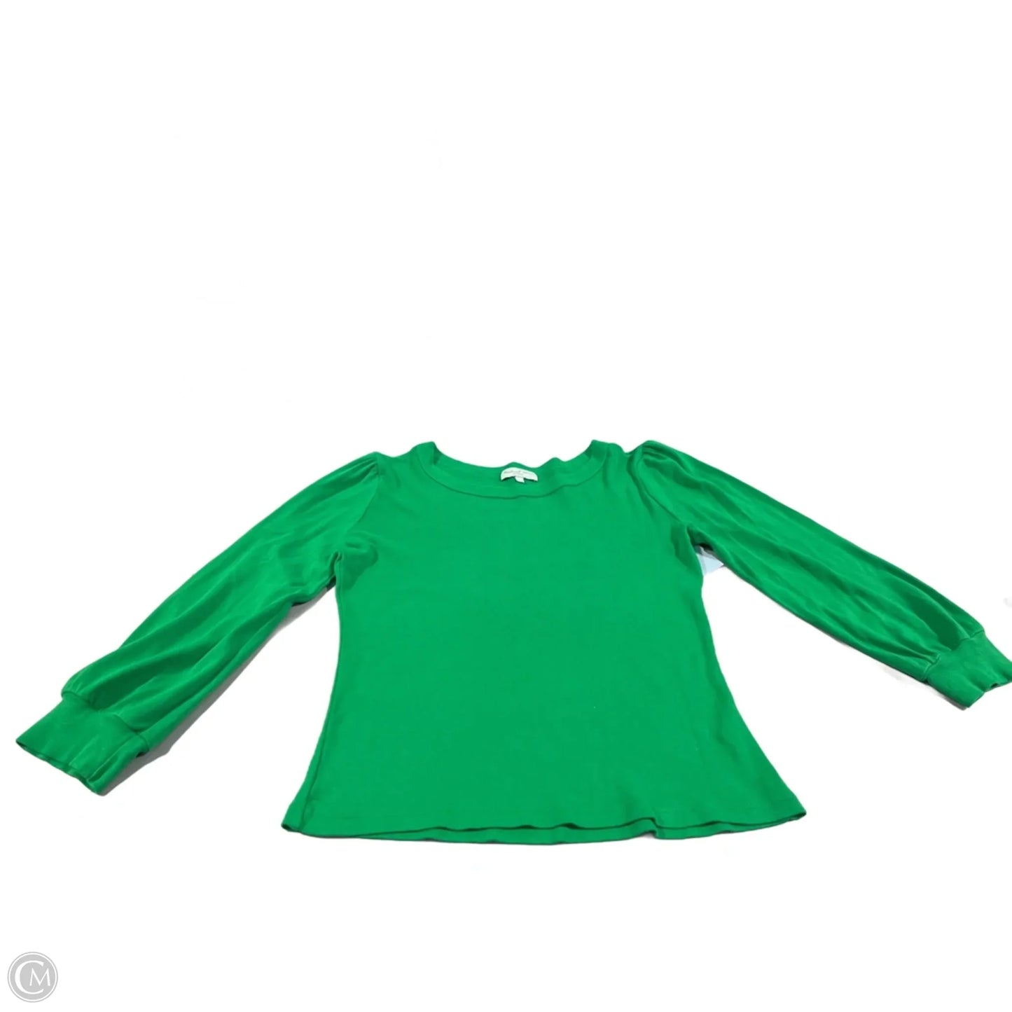 Top Long Sleeve By Michael Stars In Green, Size: L