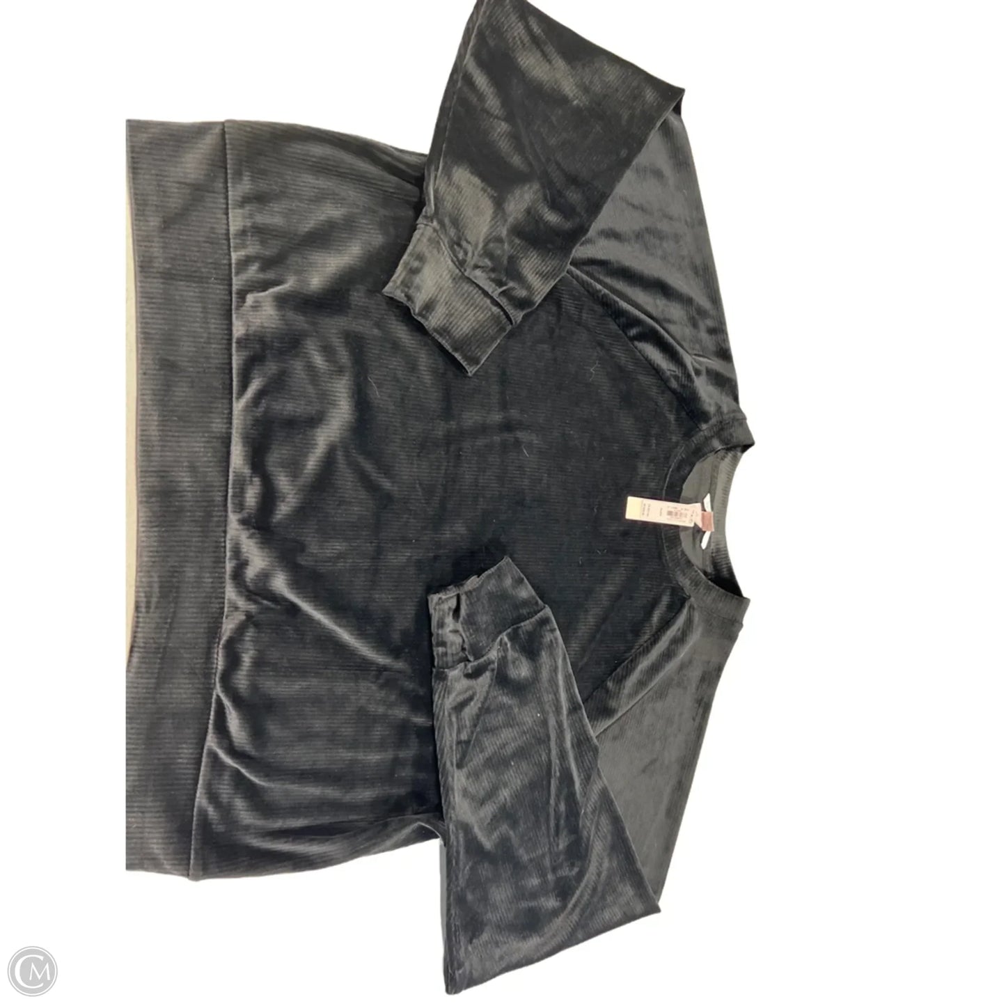 Top Long Sleeve By Victorias Secret In Black, Size: Xl