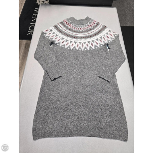 Dress Sweater By Absolutely In Grey, Size: S