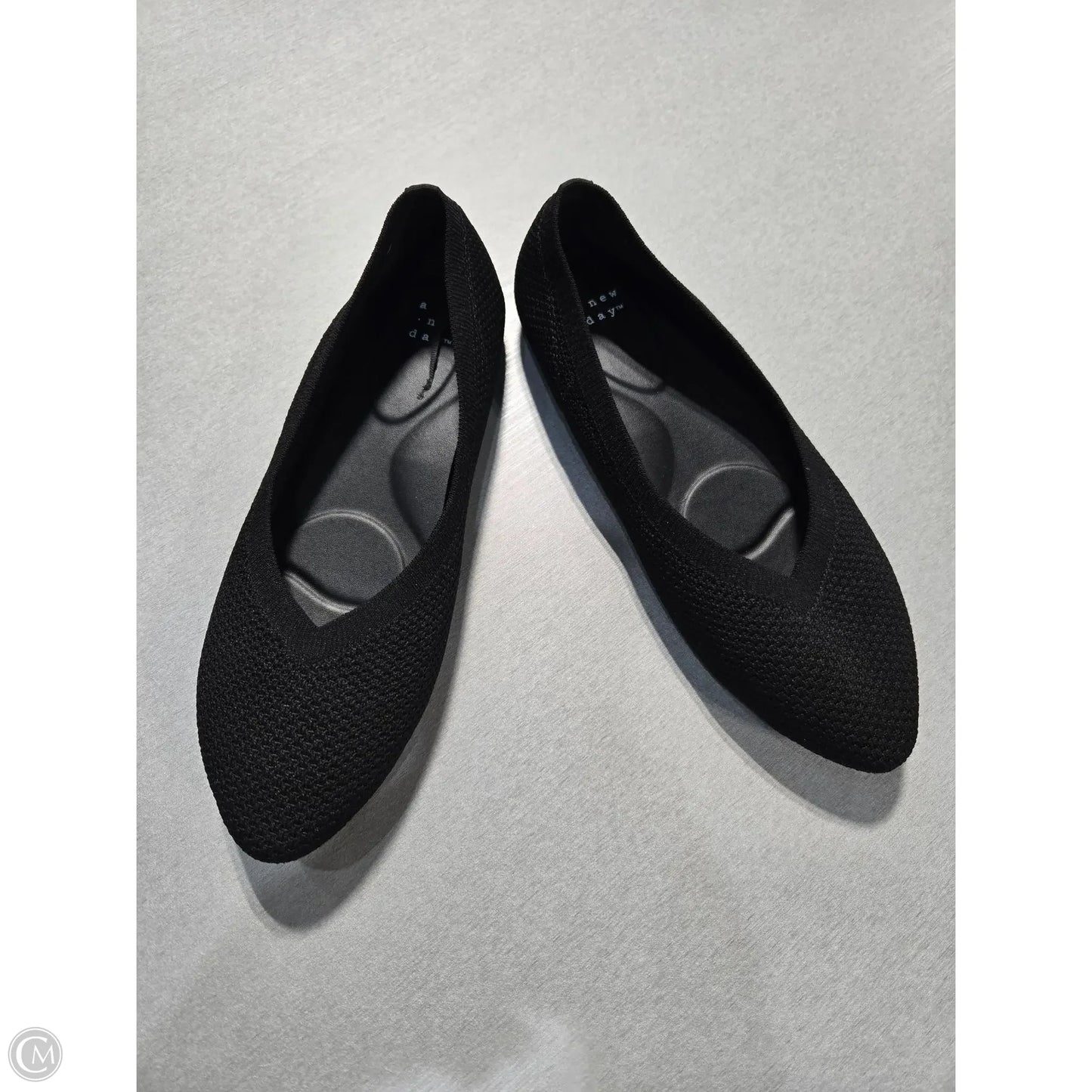 Shoes Flats By A New Day In Black, Size: 7.5