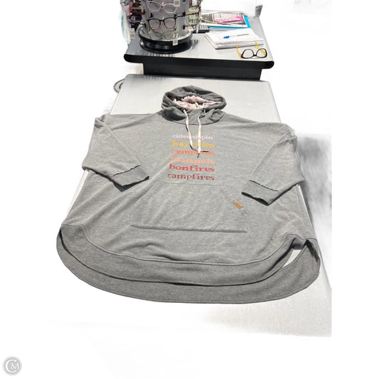 Top Long Sleeve By Maurices In Grey, Size: 3x