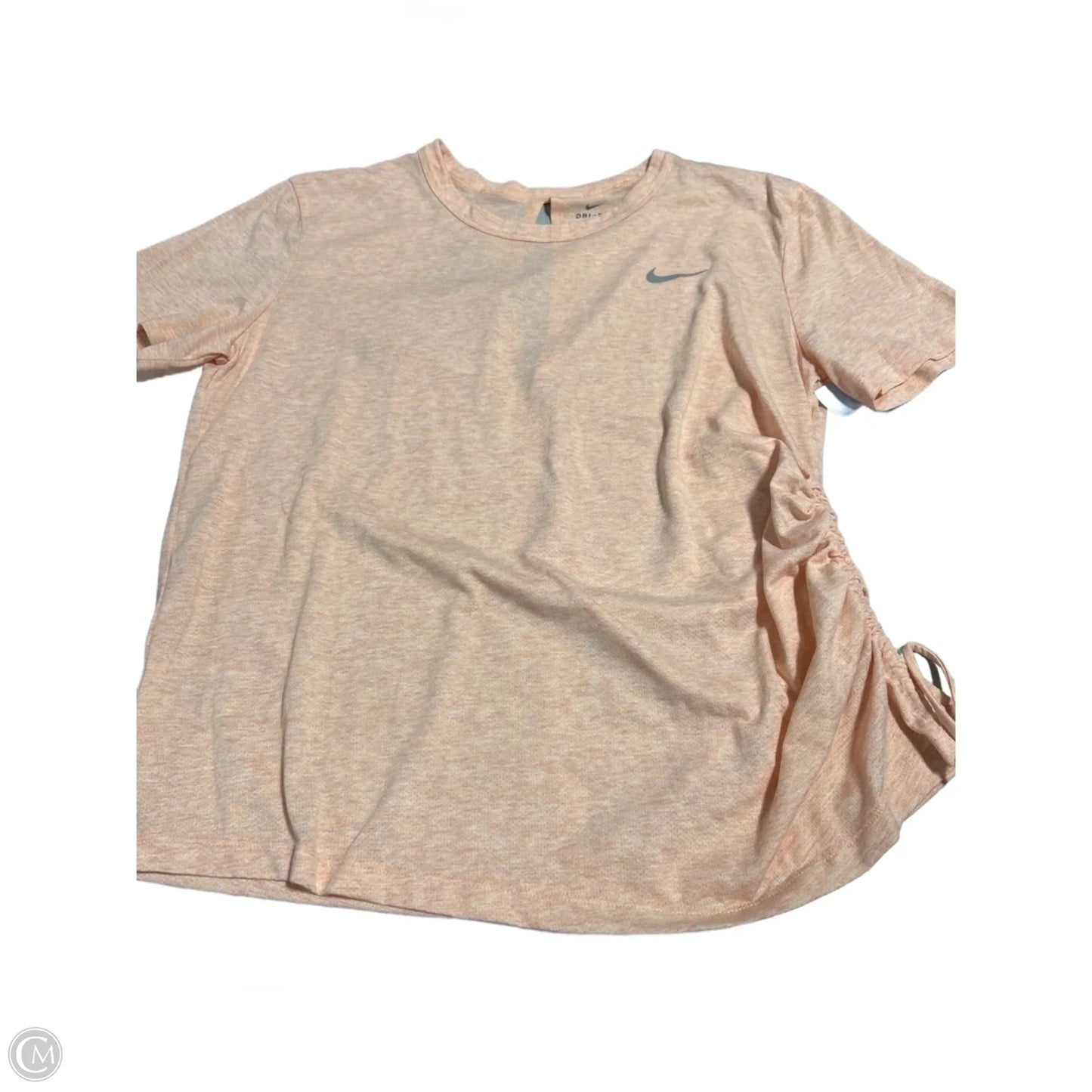 Top Short Sleeve By Nike In Pink, Size: Xl