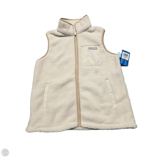 Vest Fleece By Columbia In Cream, Size: L