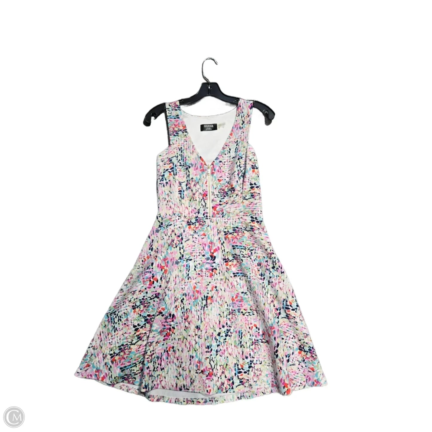 Dress Casual Short By Guess In Floral Print, Size: 4