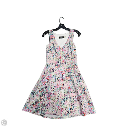 Dress Casual Short By Guess In Floral Print, Size: 4