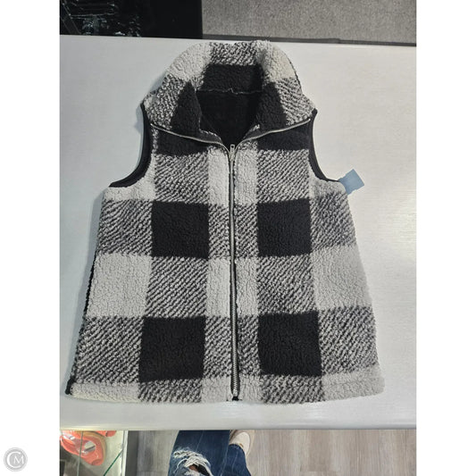 Vest Fleece By Cmc In Plaid Pattern, Size: S